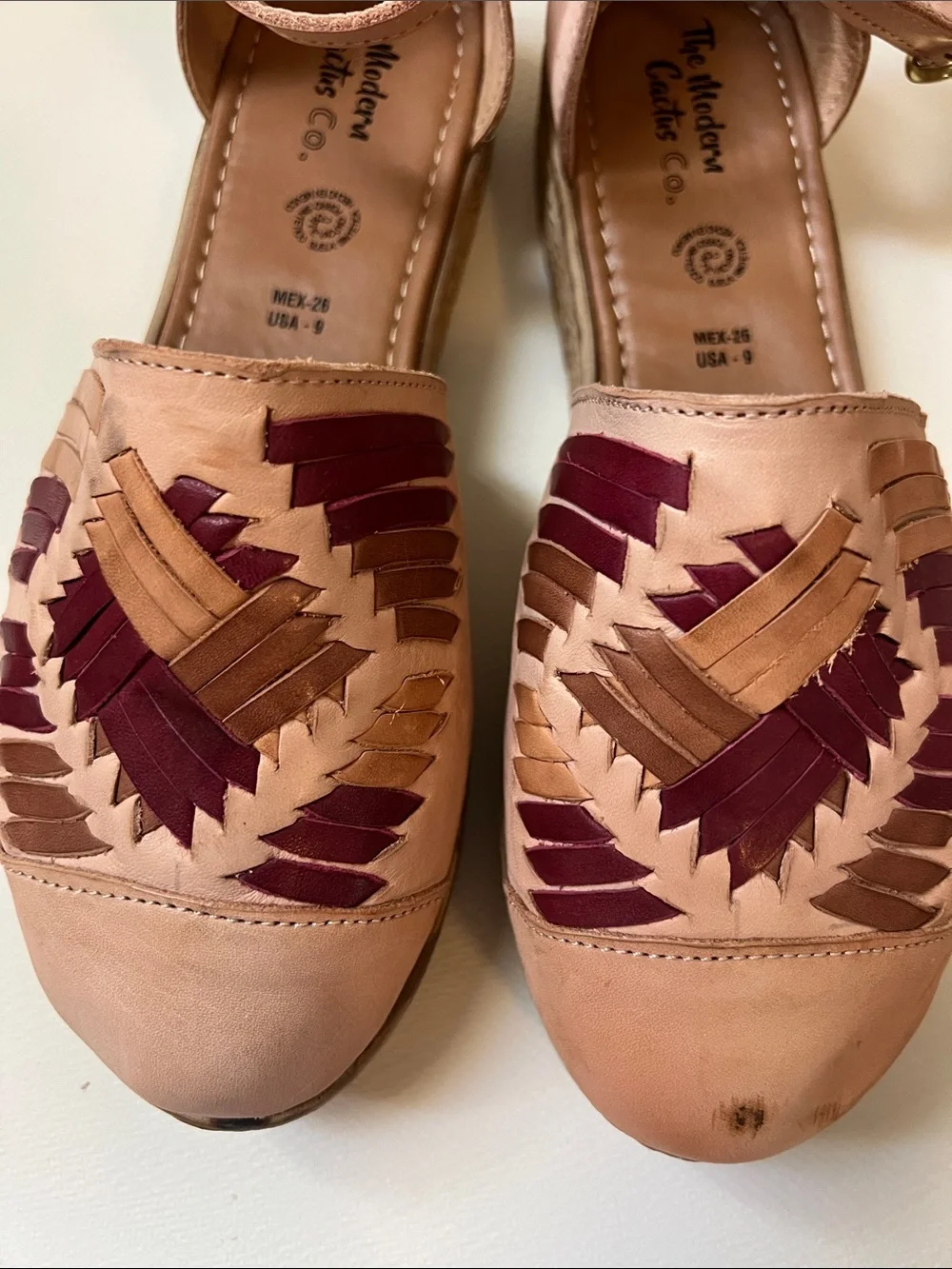 The Modern Cactus Co. handwoven huaraches